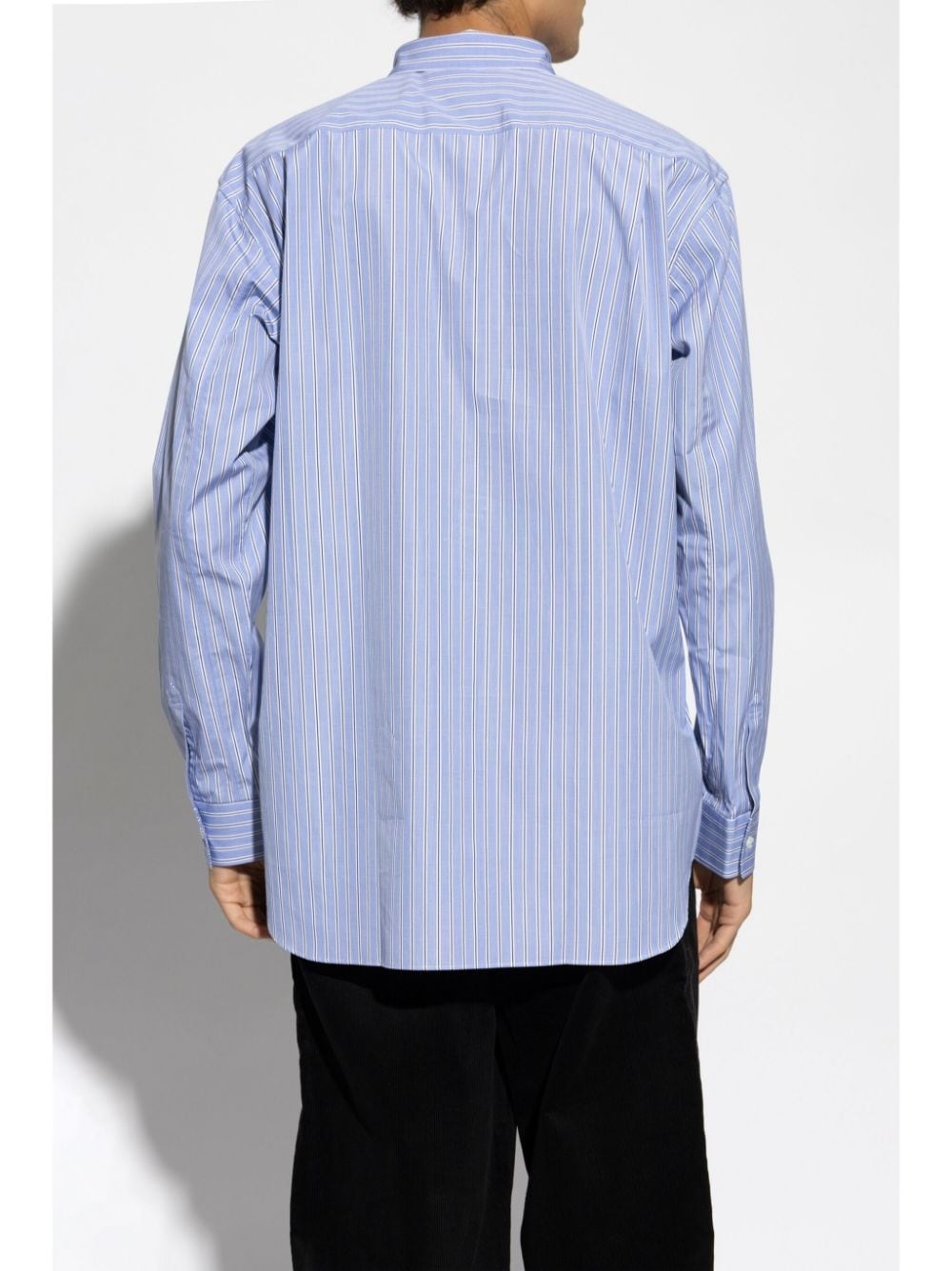 striped buttoned shirt - 4