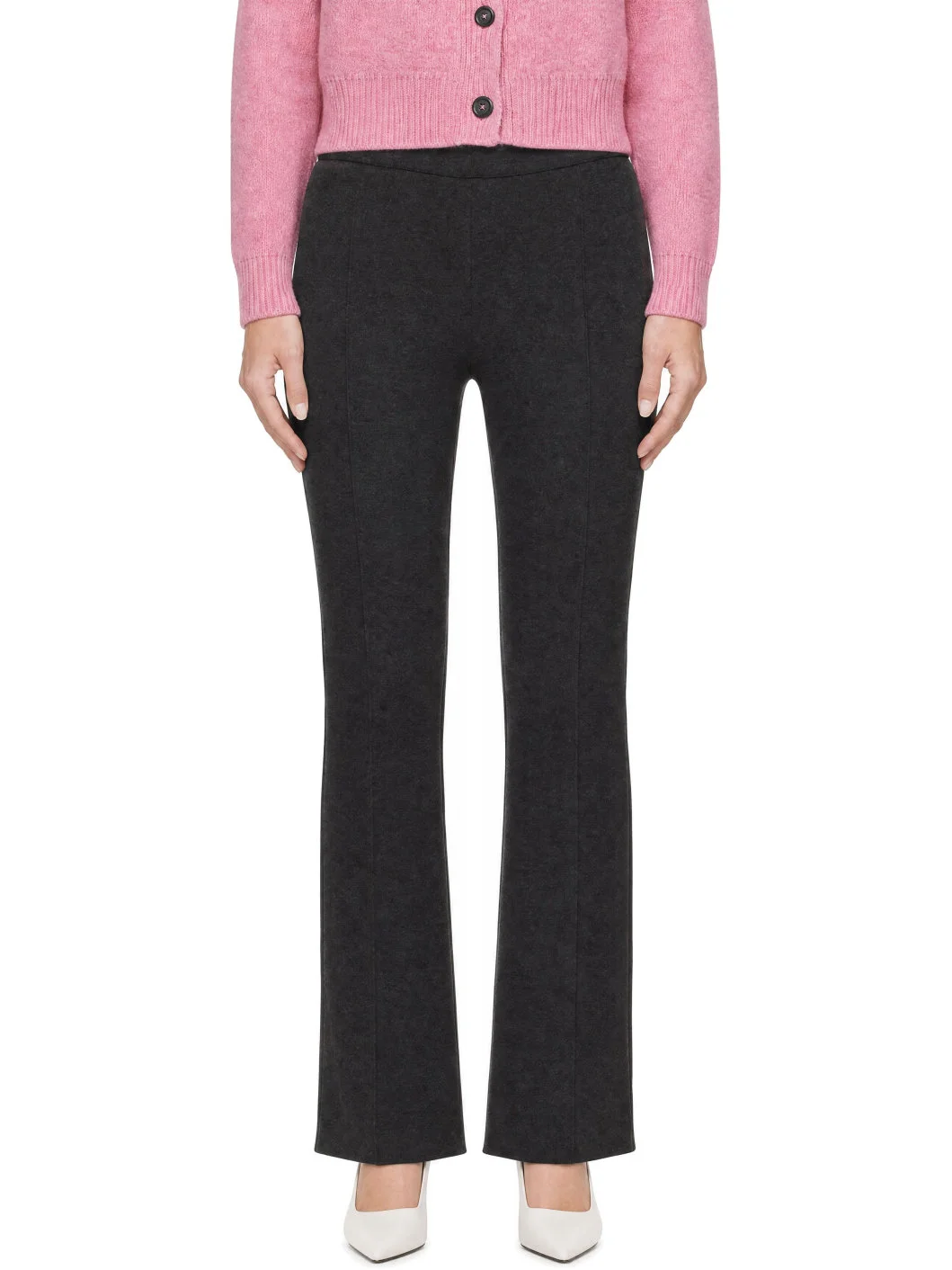 Gray Theo Trousers - 1