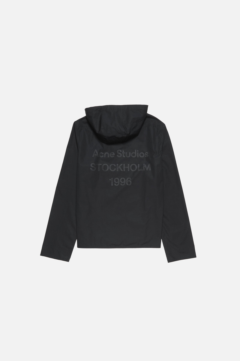 Hooded shirt - Black 2