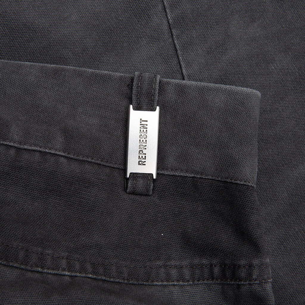 WORKWEAR PANT - WASHED BLACK - 5