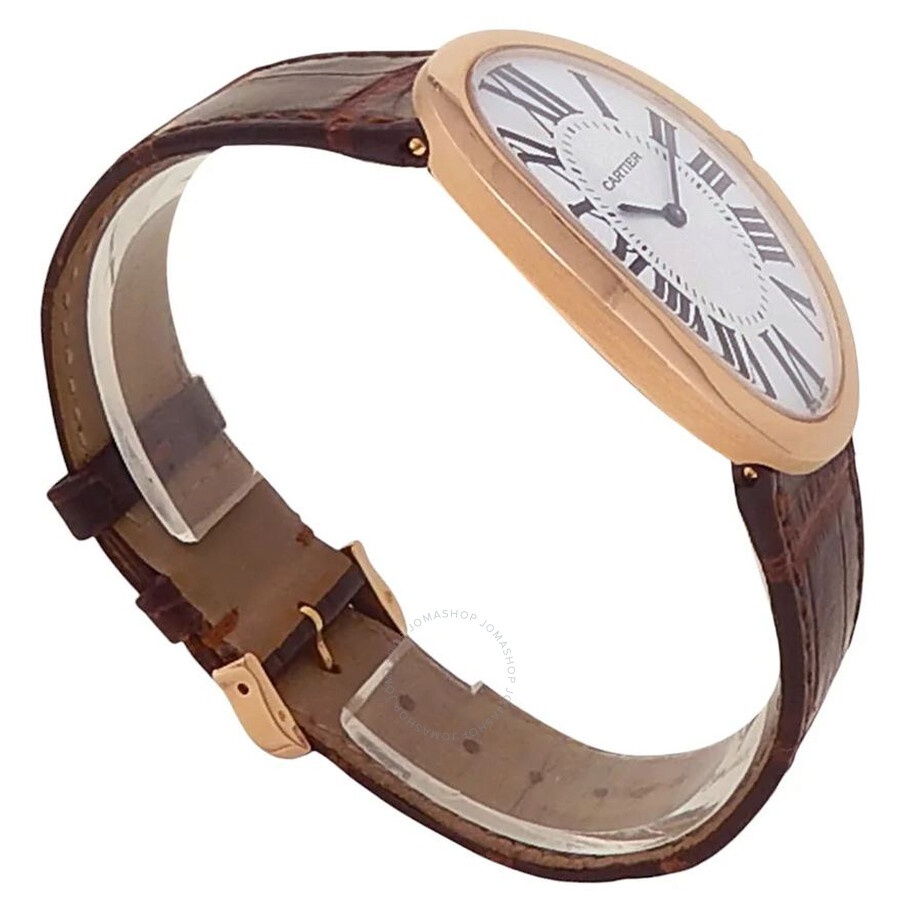 Pre-owned Cartier Baignoire Silver Dial Ladies Watch W8000002 - 3