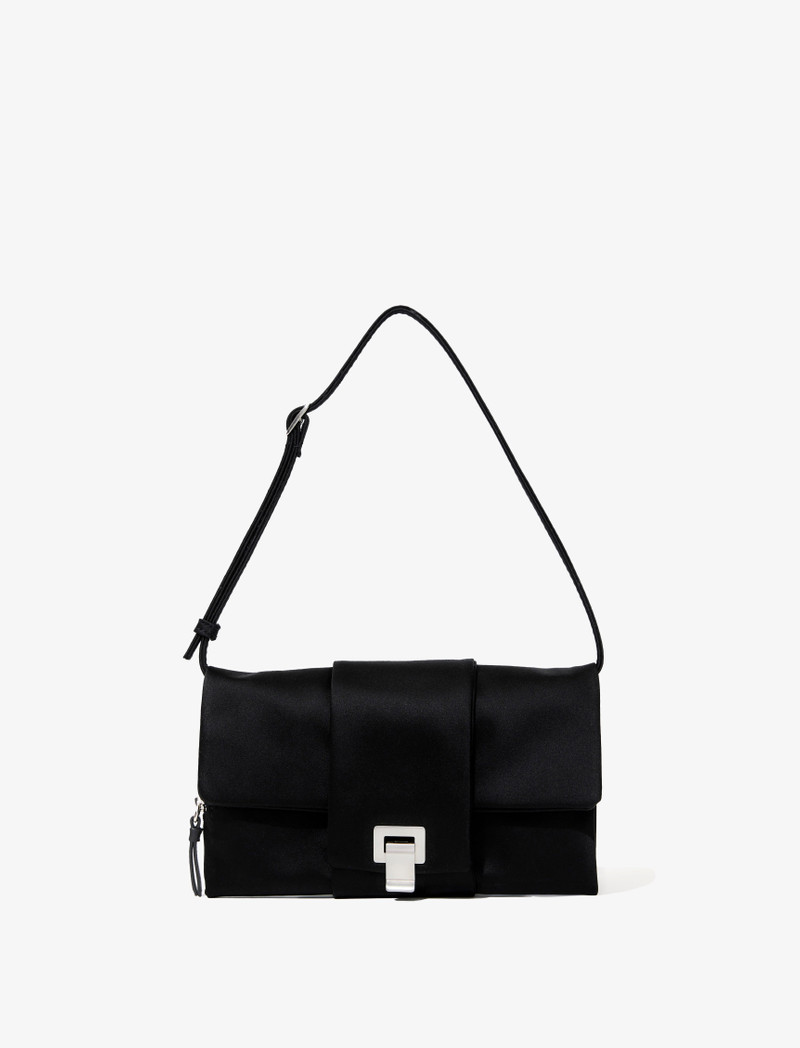 Flip Shoulder Bag in Satin 1