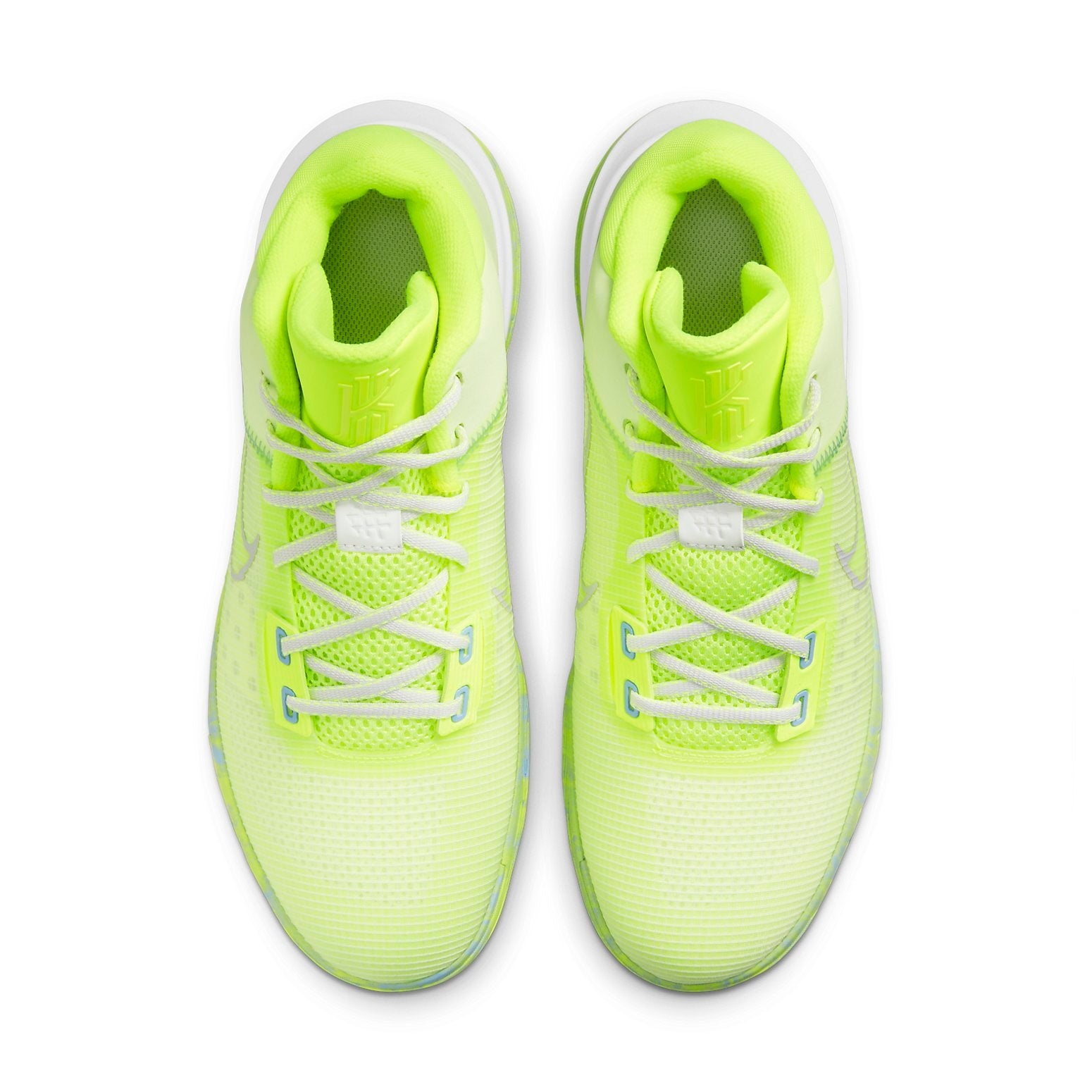 Nike Kyrie Flytrap 4 EP 'Fluorescent Yellow Aluminum Blue Grey' CT1973-700 - 4