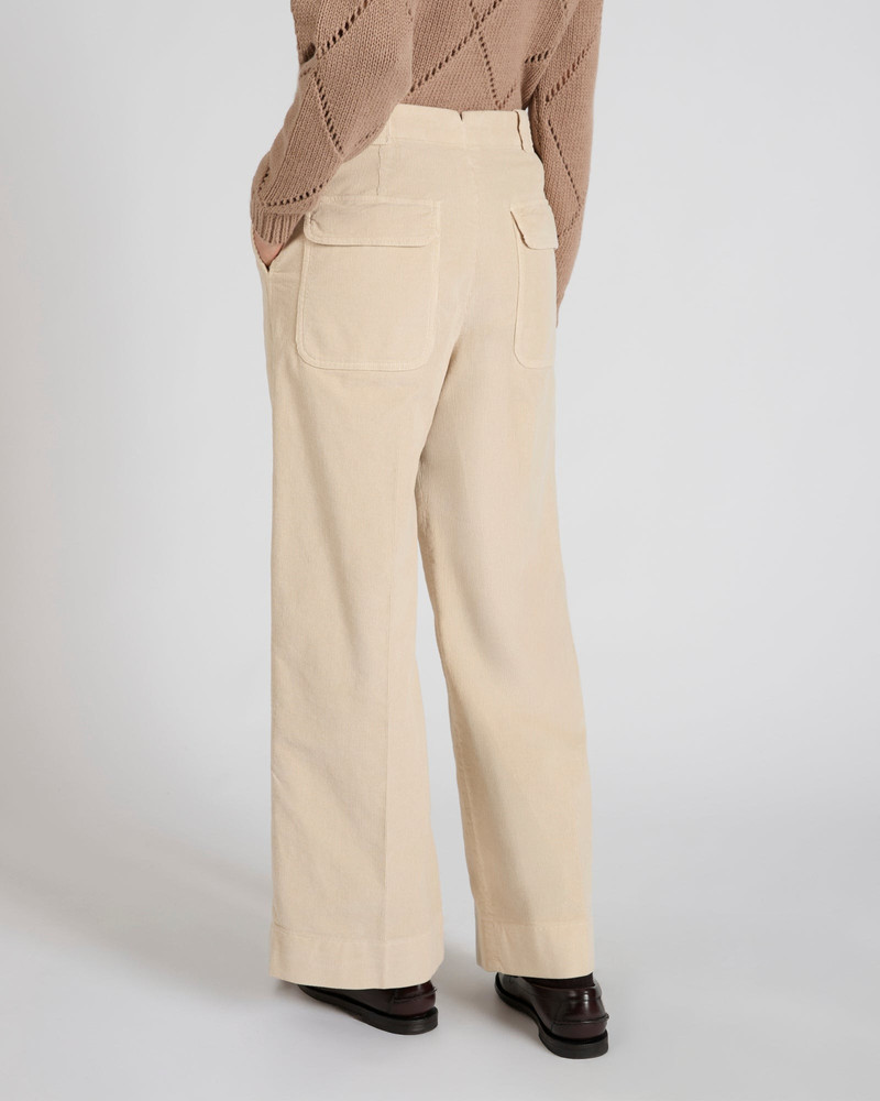 Wide fit corduroy trousers 3