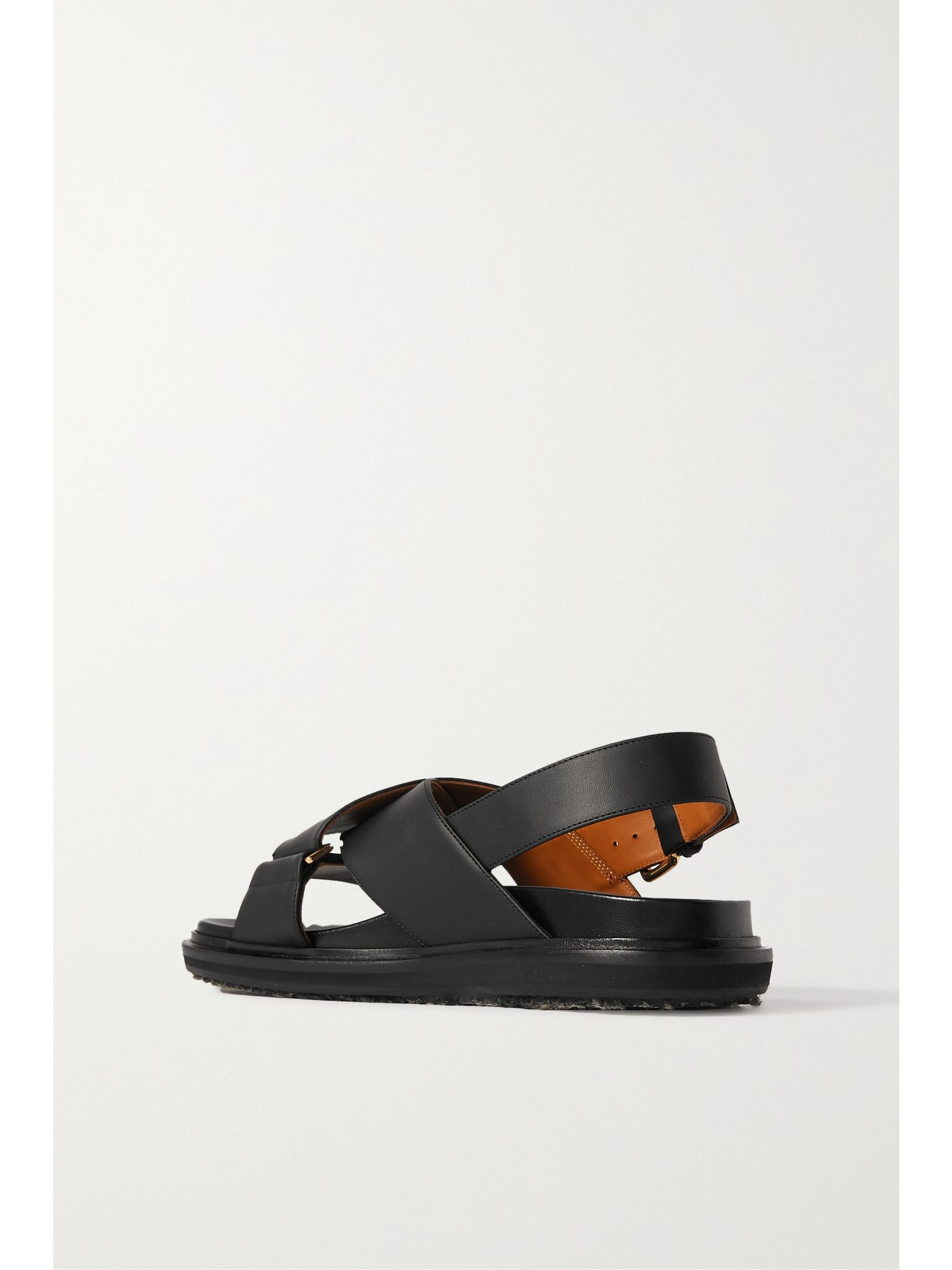 Fussbett leather slingback sandals Black - 3