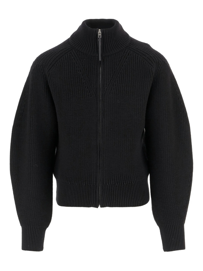 Jacquemus Zip-front Merino-wool Cardigan 1