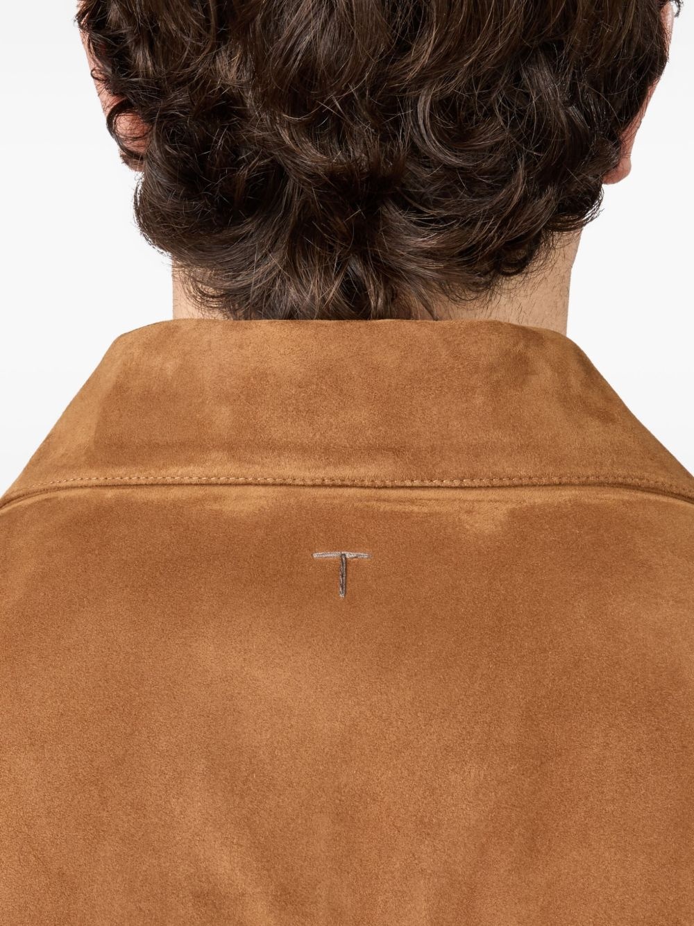 Pashmy suede shirt jacket - 5