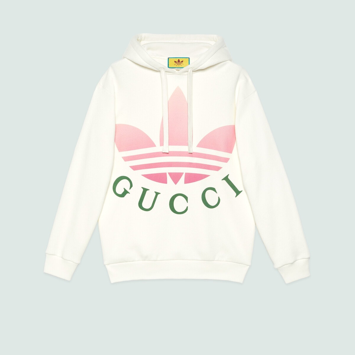 adidas x Gucci jersey hooded sweatshirt - 1