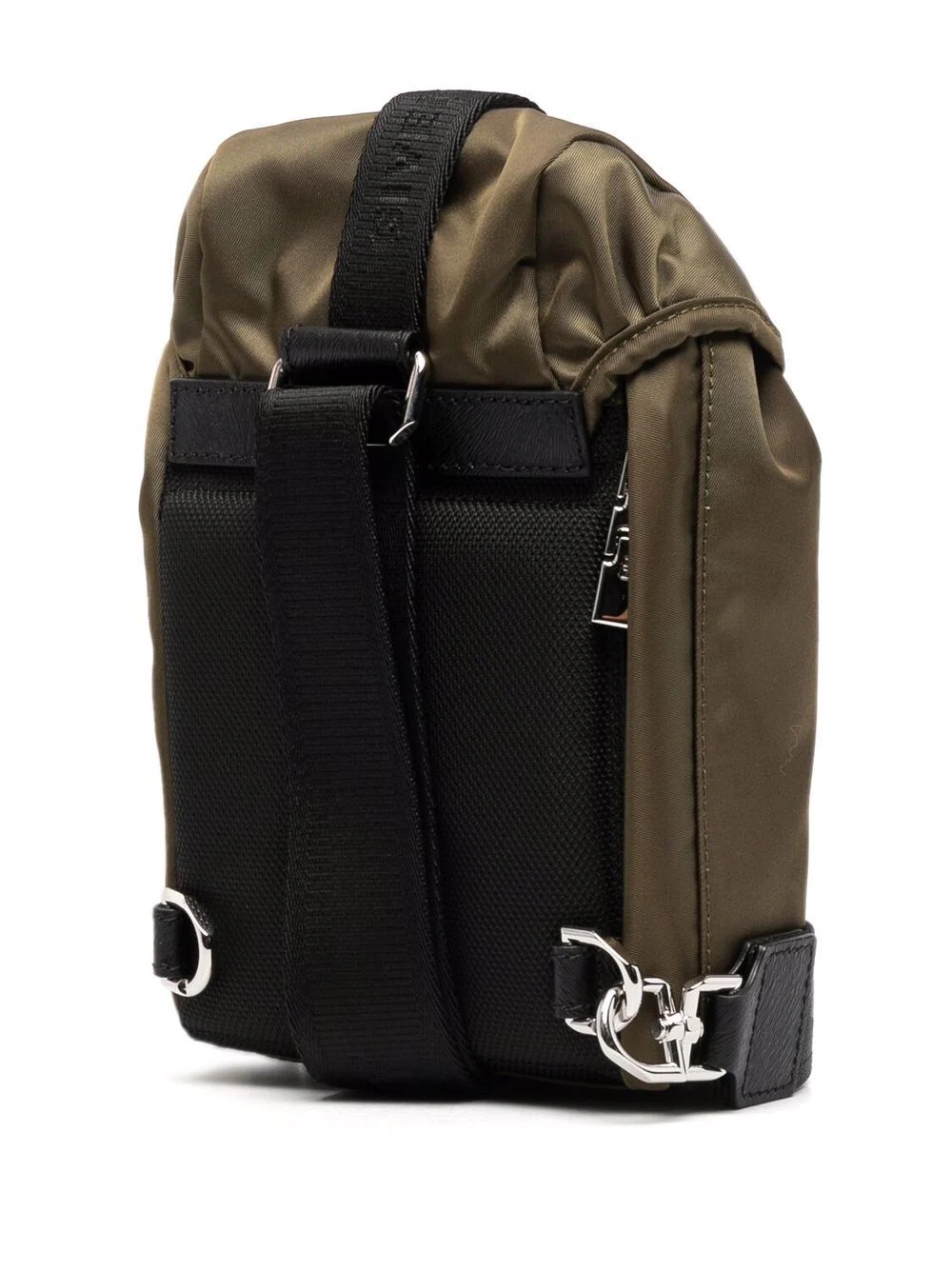 two-tone buckled backpack - 3