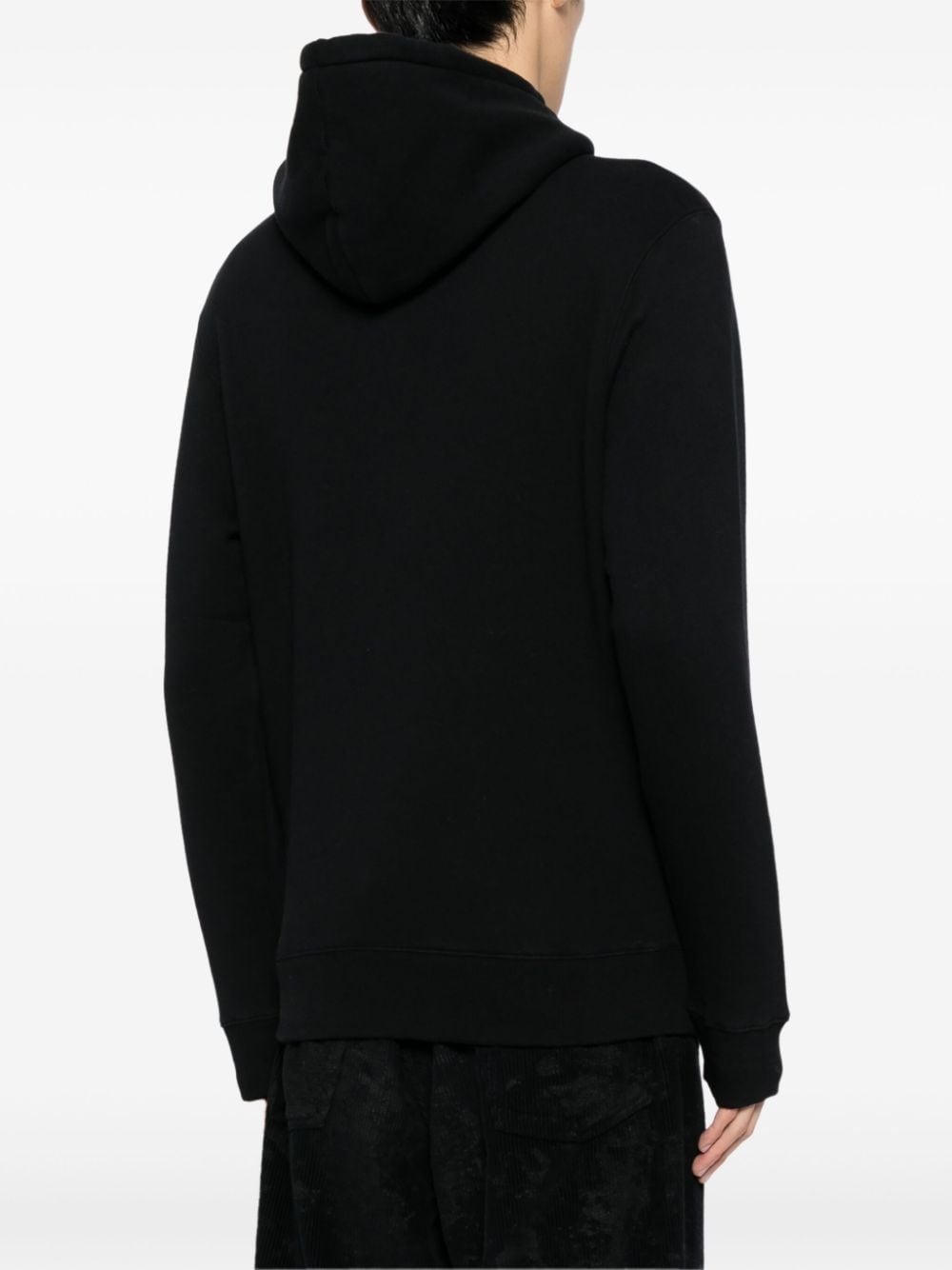 signature fox motif hoodie - 4