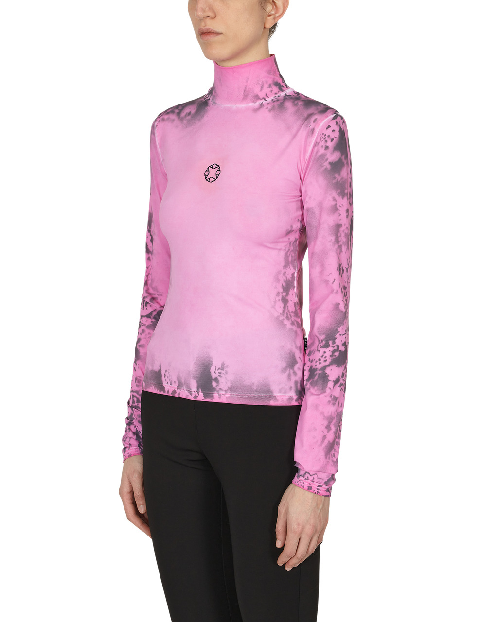 LACE SPRAY TURTLENECK - 3