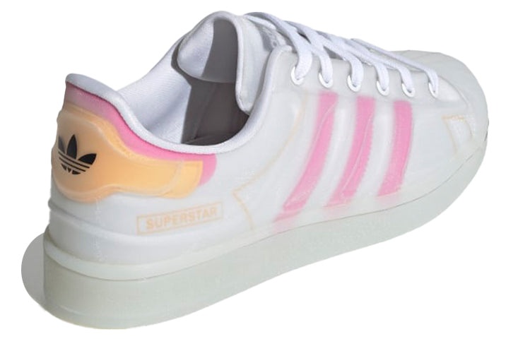 adidas (WMNS) adidas originals Superstar Futureshell 'White Orange