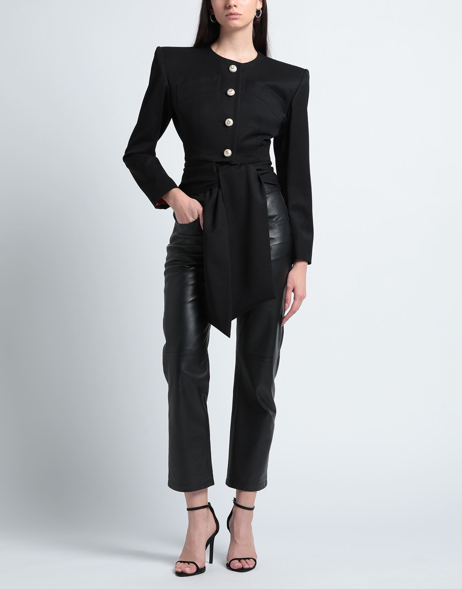 Black Women's Blazer - 3