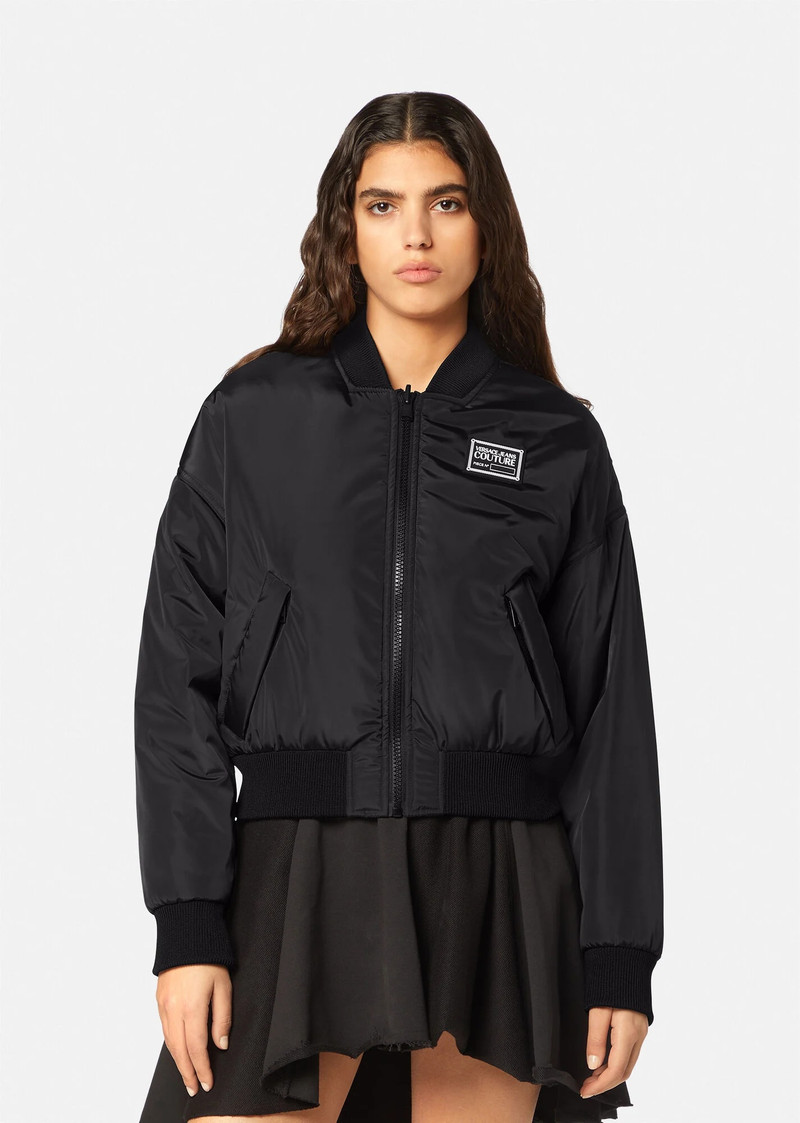 Logo Couture Bomber Jacket 5
