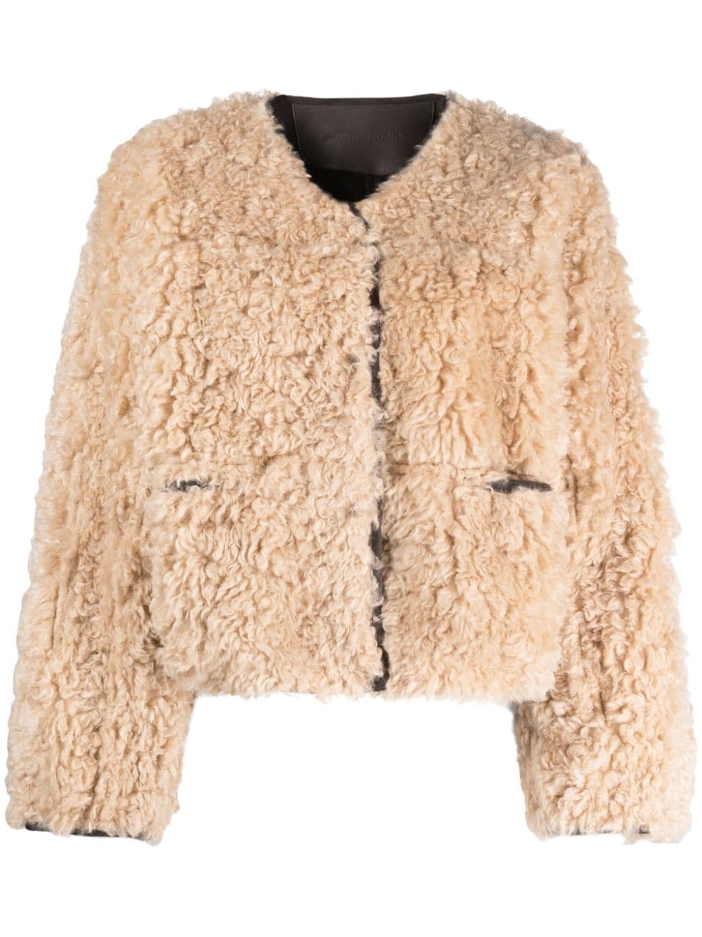 Charmaine reversible faux-shearling jacket - 1