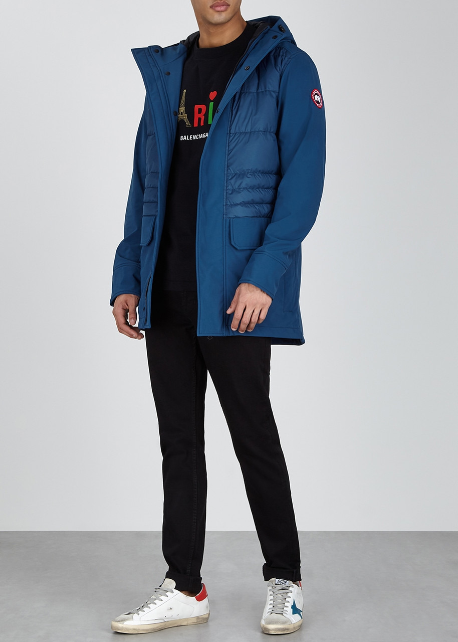 Breton blue quilted Tri-Durance shell jacket - 4
