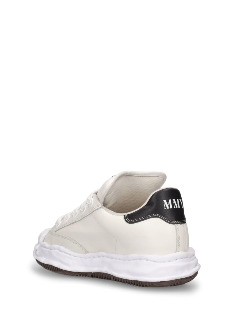 Blakey leather low top sneakers - 3