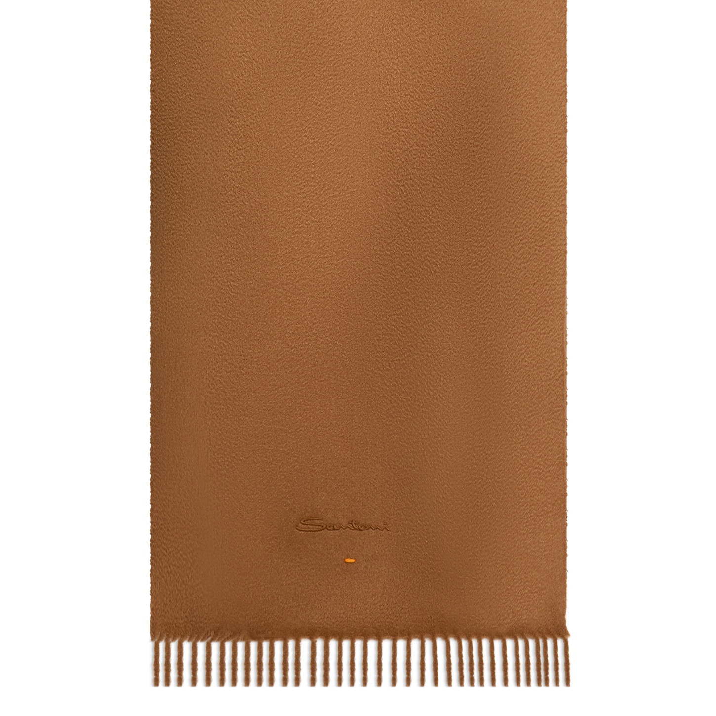 Light brown cashmere scarf - 2