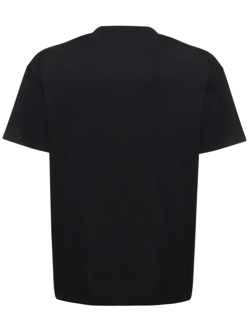 Monogram Stud cotton t-shirt - 3