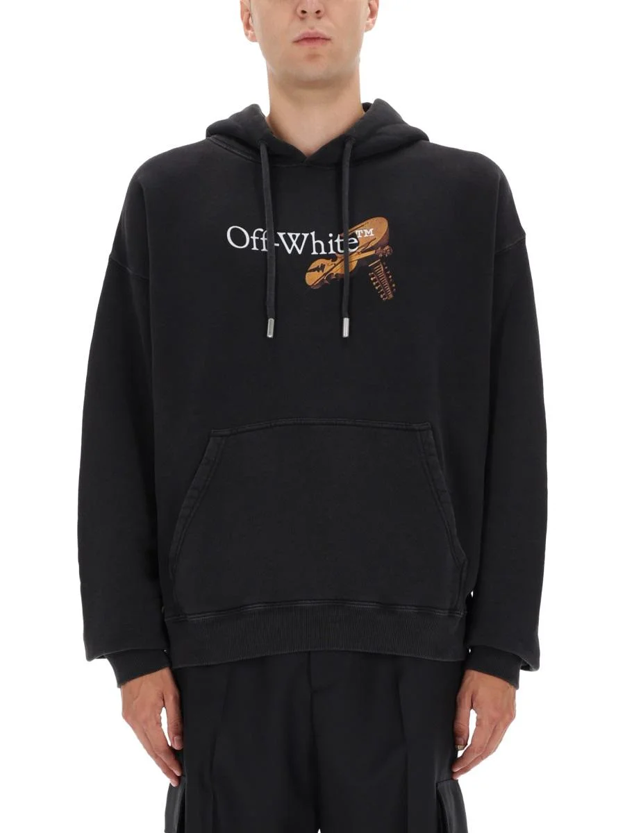 Off-White Sweatshirt With Logo - 1