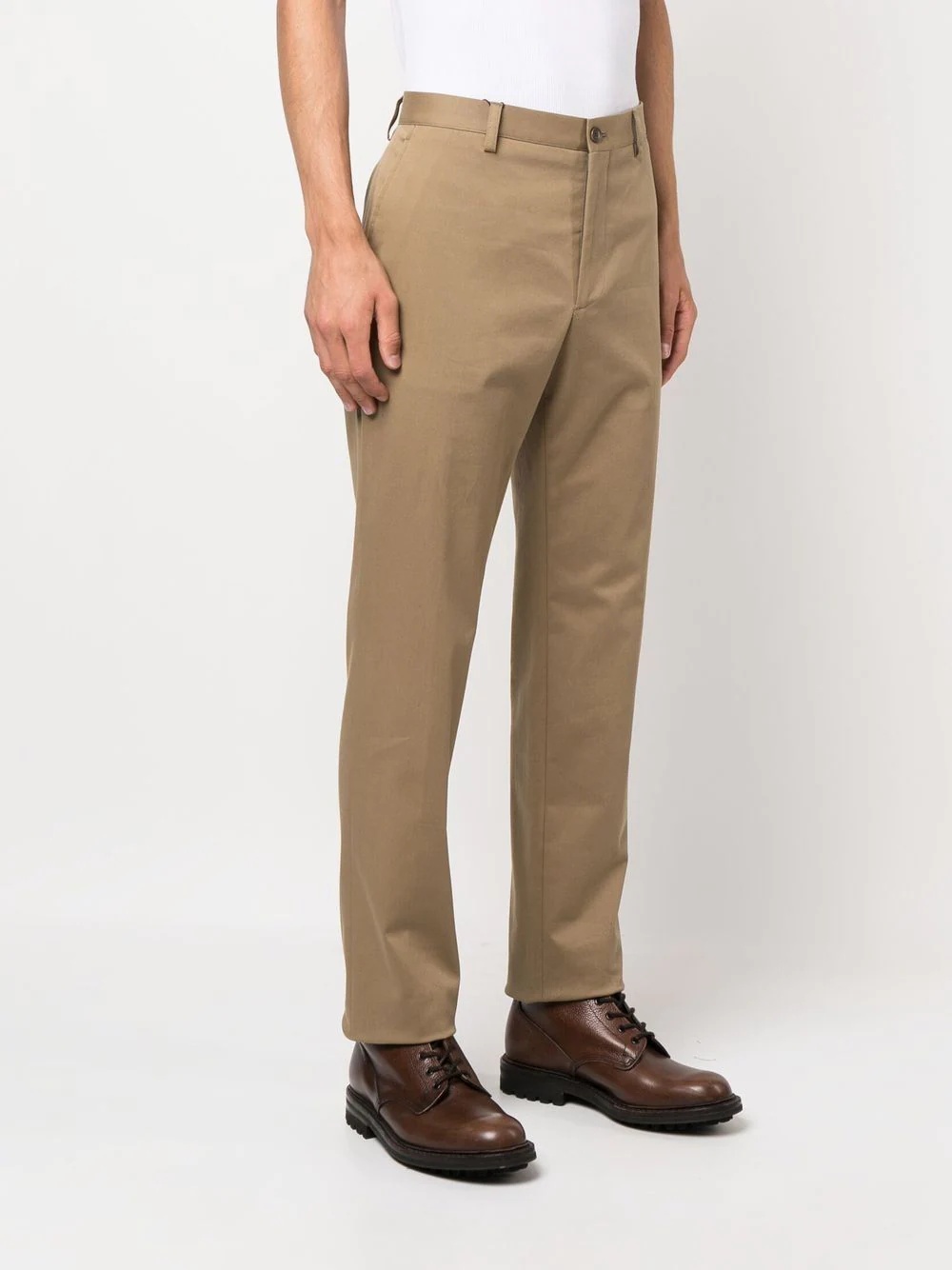 straight-leg tailored trousers - 3