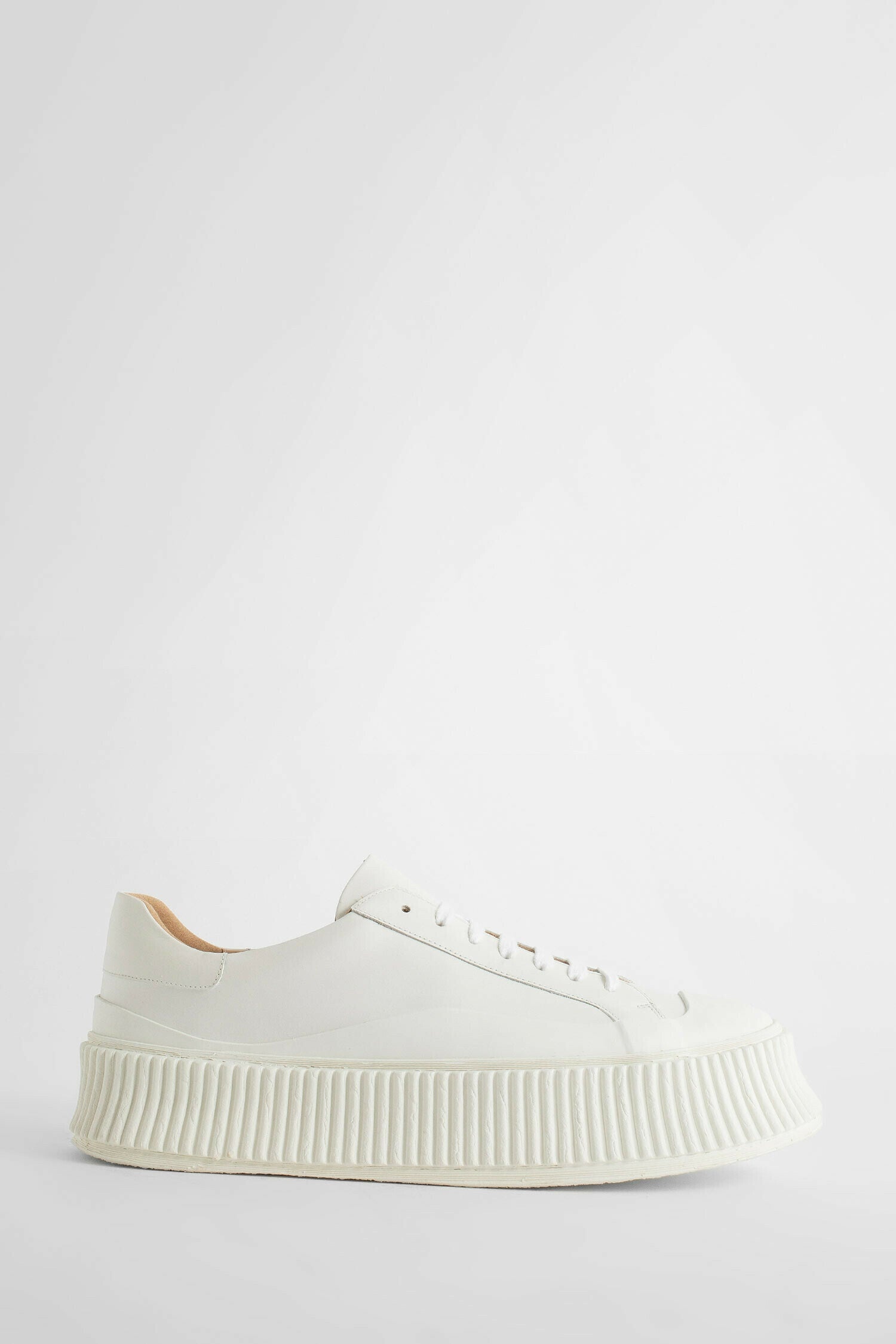 JIL SANDER MAN WHITE SNEAKERS - 1