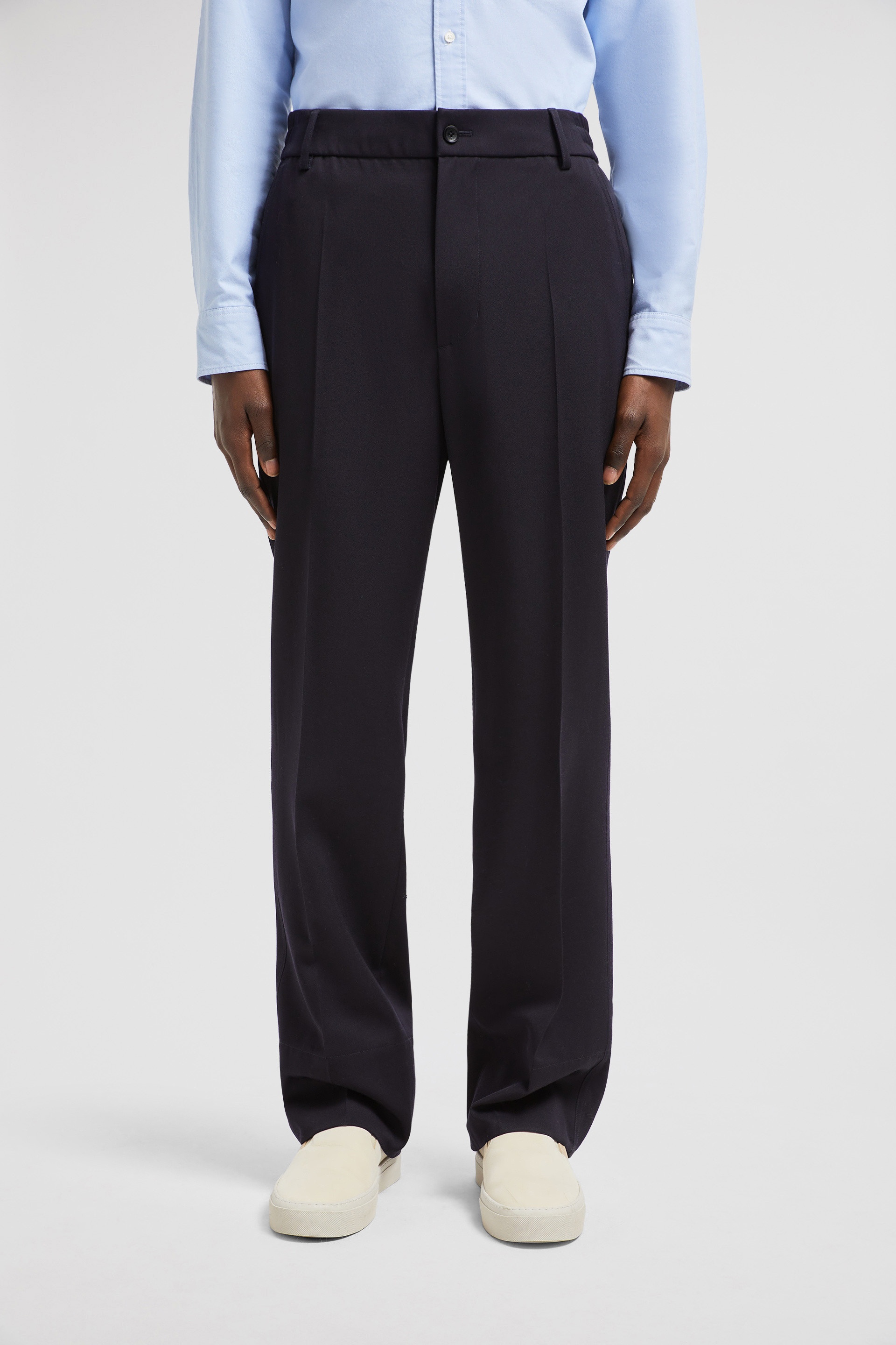 Wool Gabardine Tailored Pants - 3