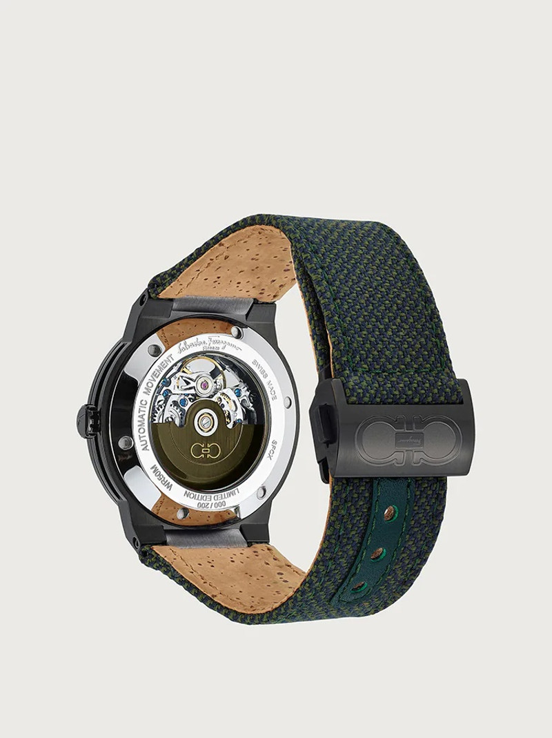 FERRAGAMO F-80 SKELETON WATCH outlook