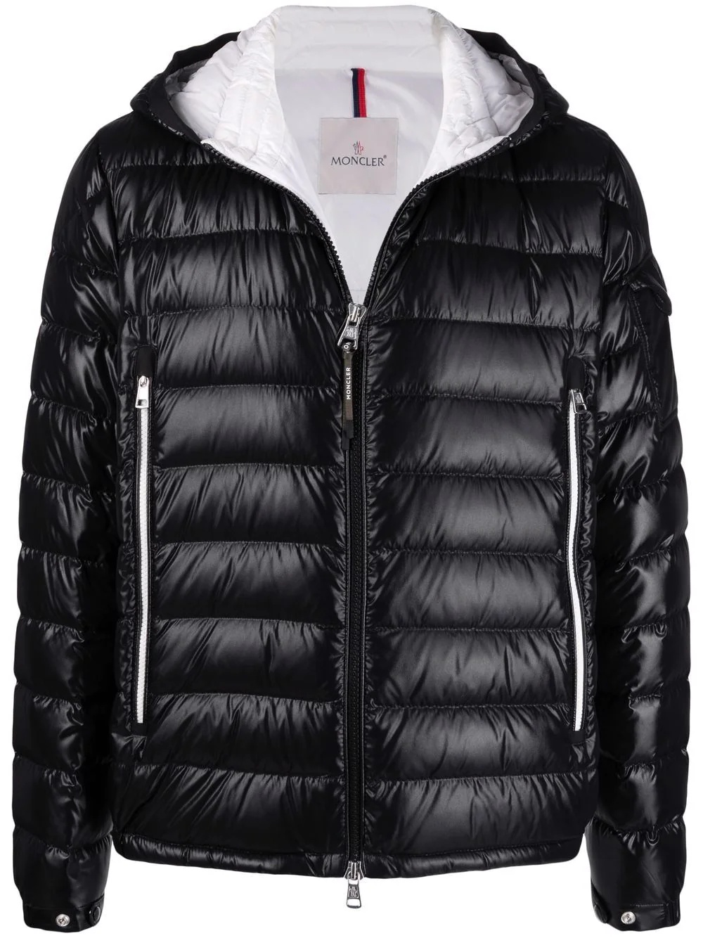 hooded puffer jacket - 1