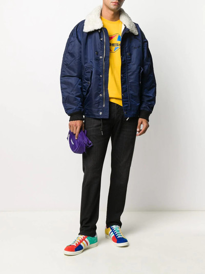 Diesel J-Leander oversizedbomber jacket outlook