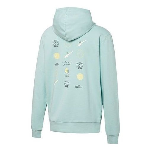 (WMNS) PUMA Hoody Logo Pattern Printing Sports Drawstring Hoodie Light Blue 534417-76 - 2