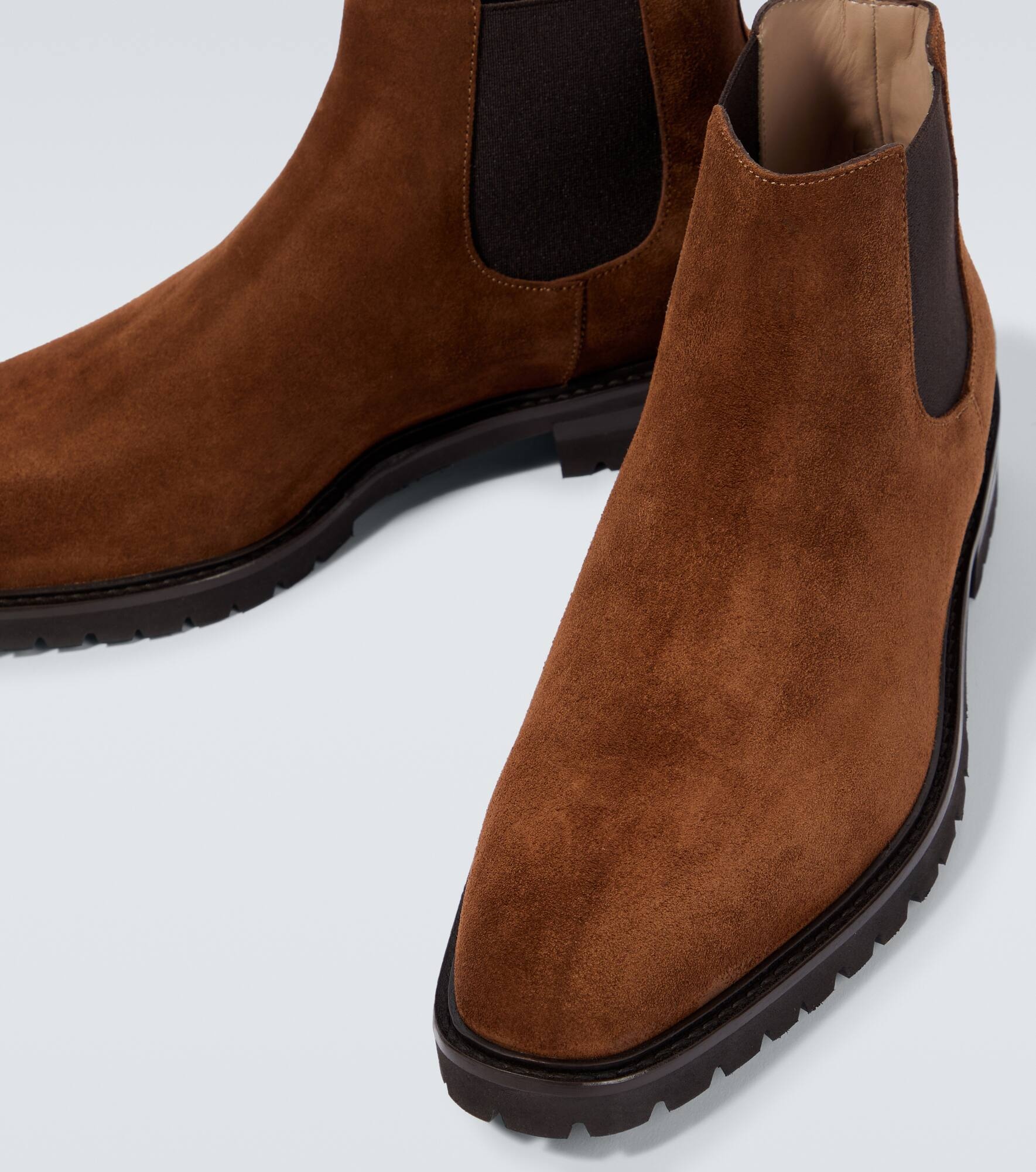 Brompton suede Chelsea boots - 3