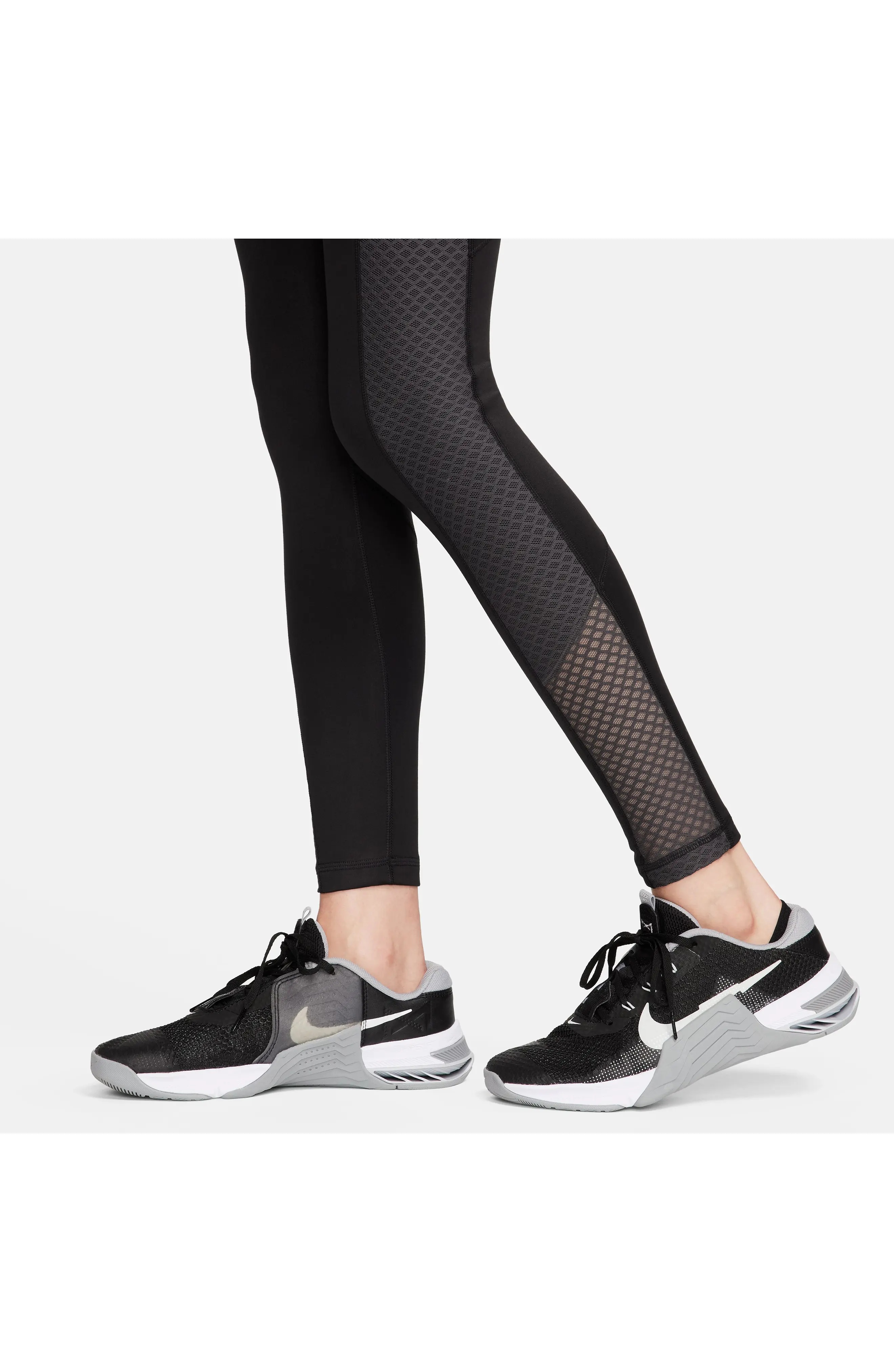 Therma-FIT One Pocket Training Leggings in Black/Anthracite - 5