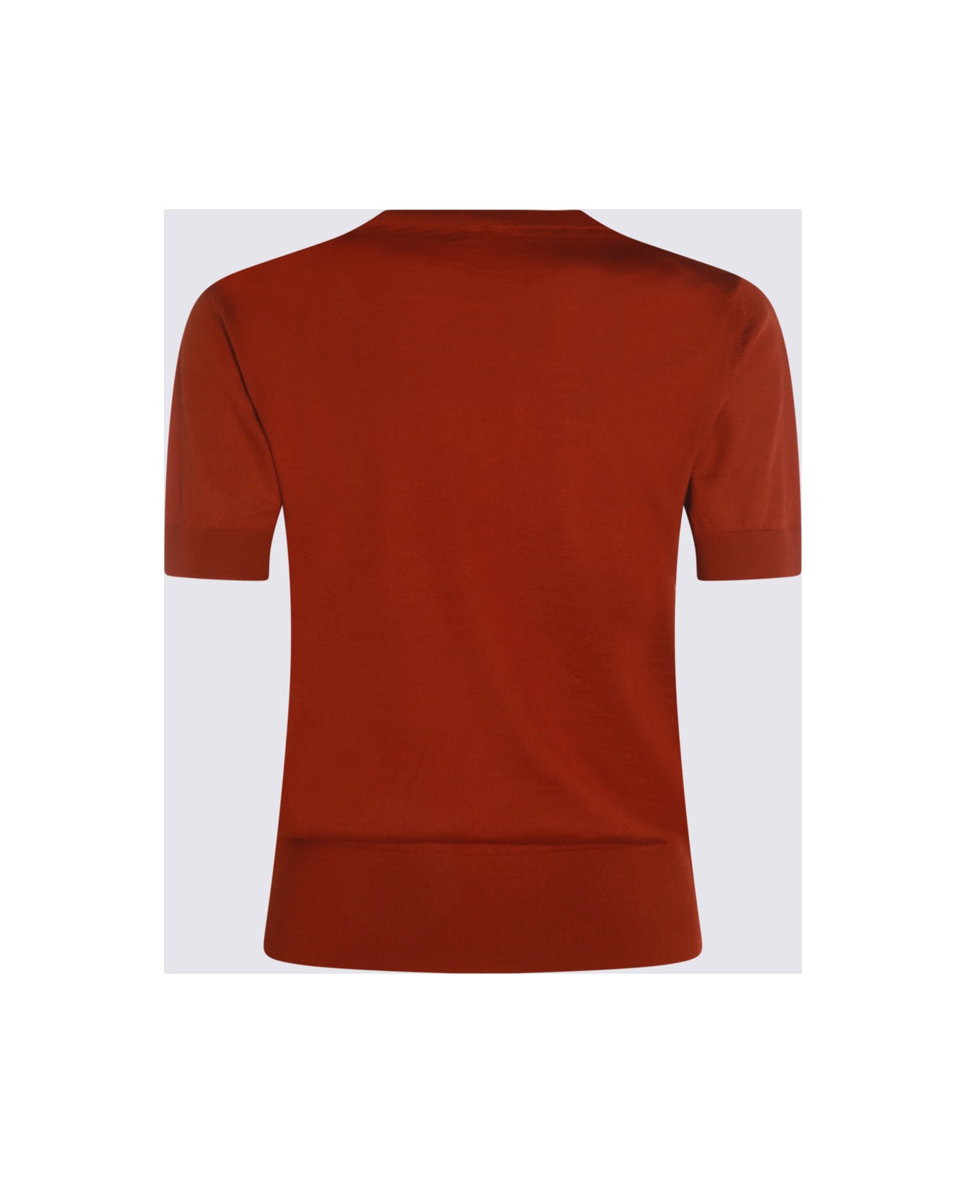 Red Wool Knitwear - 2