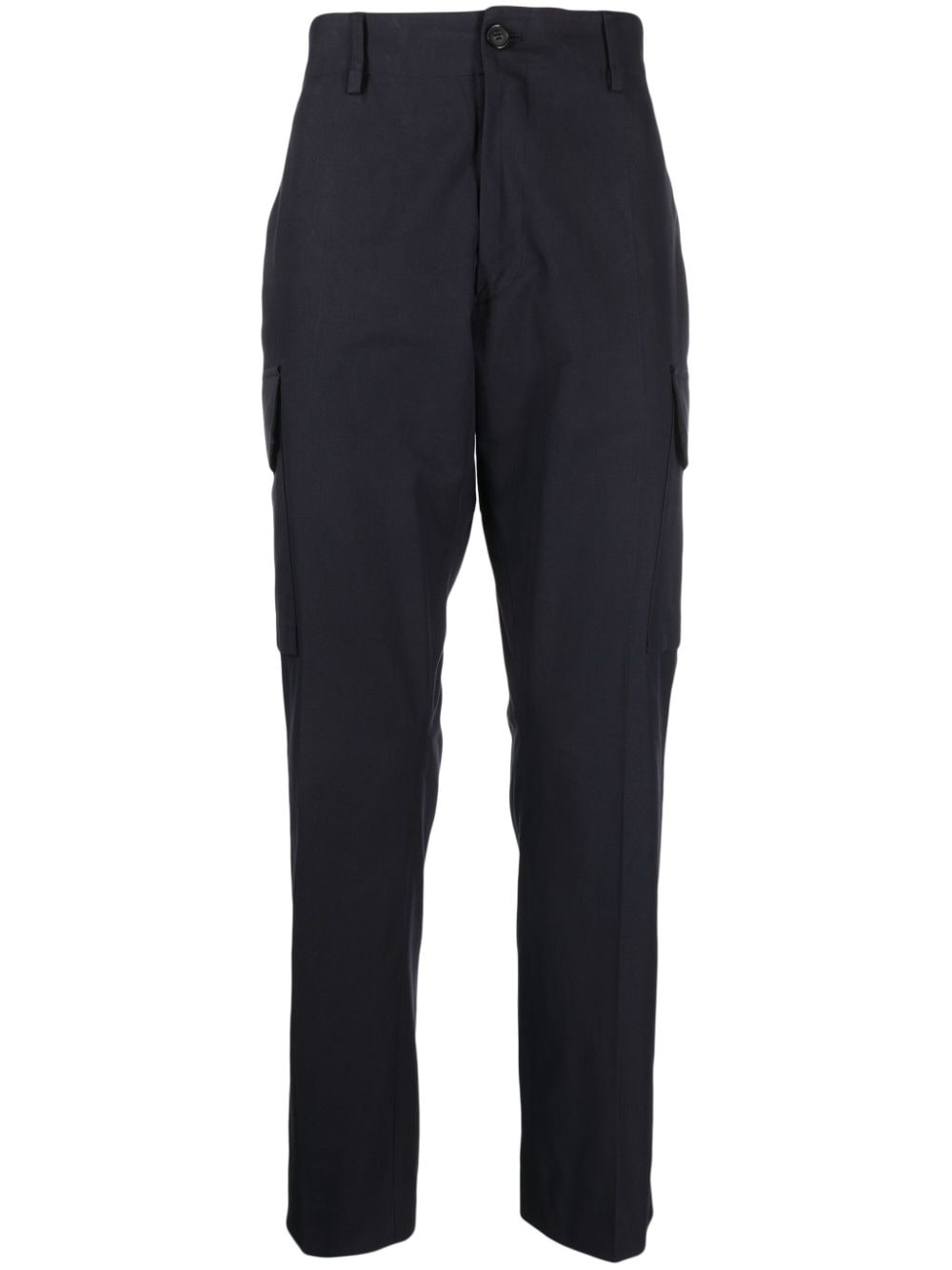 straight-leg cargo trousers - 1