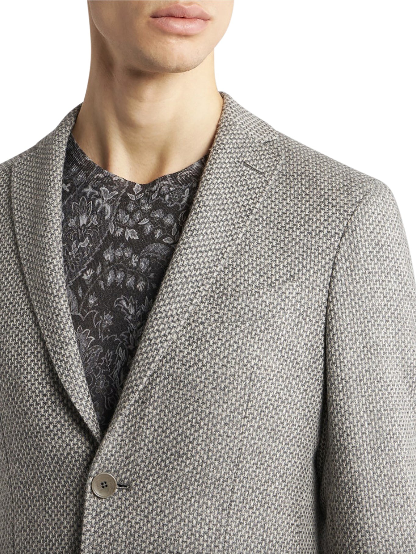 WOOL AND CASHMERE BLAZER - 4