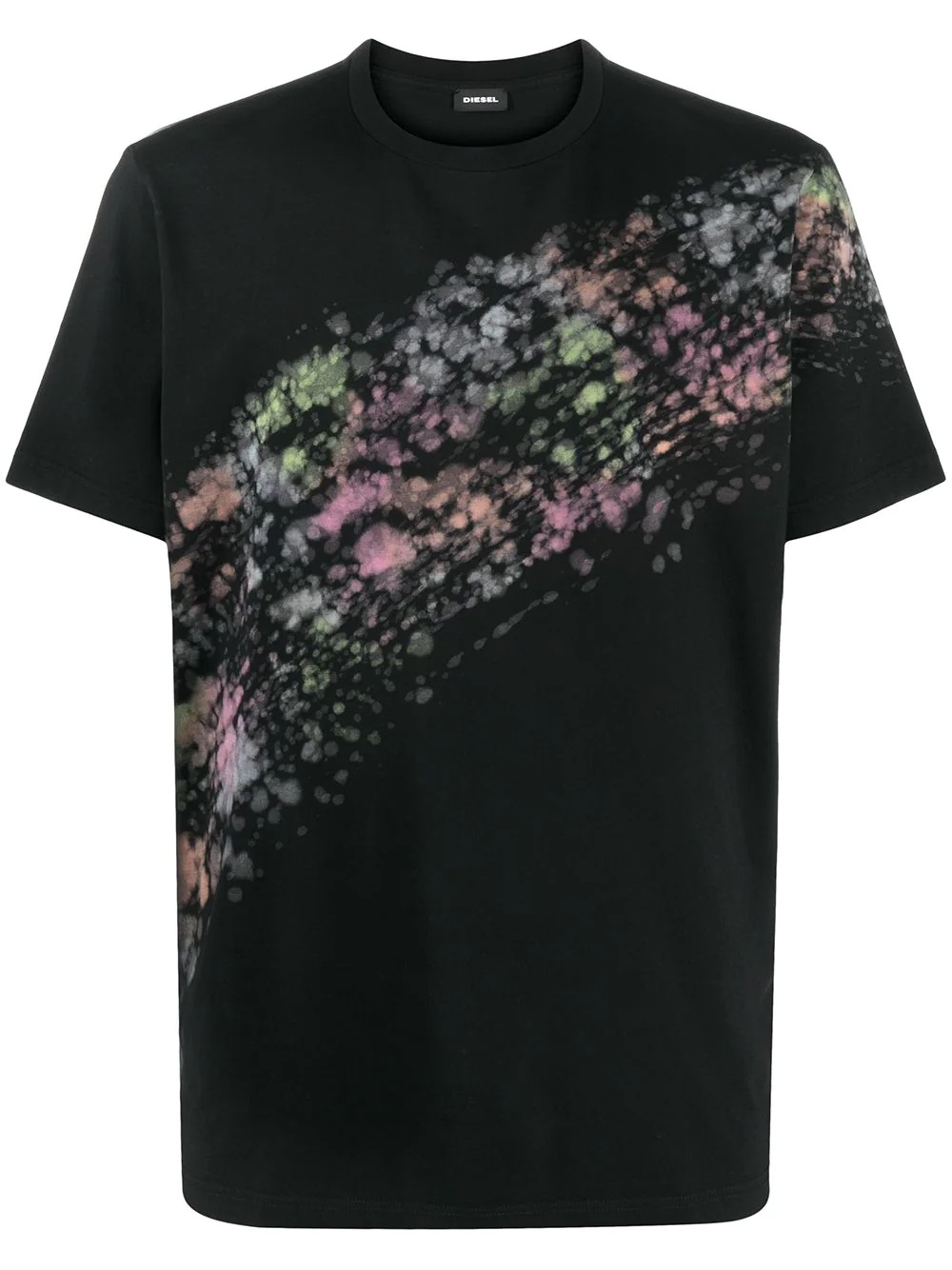 splash graphic print T-shirt - 1