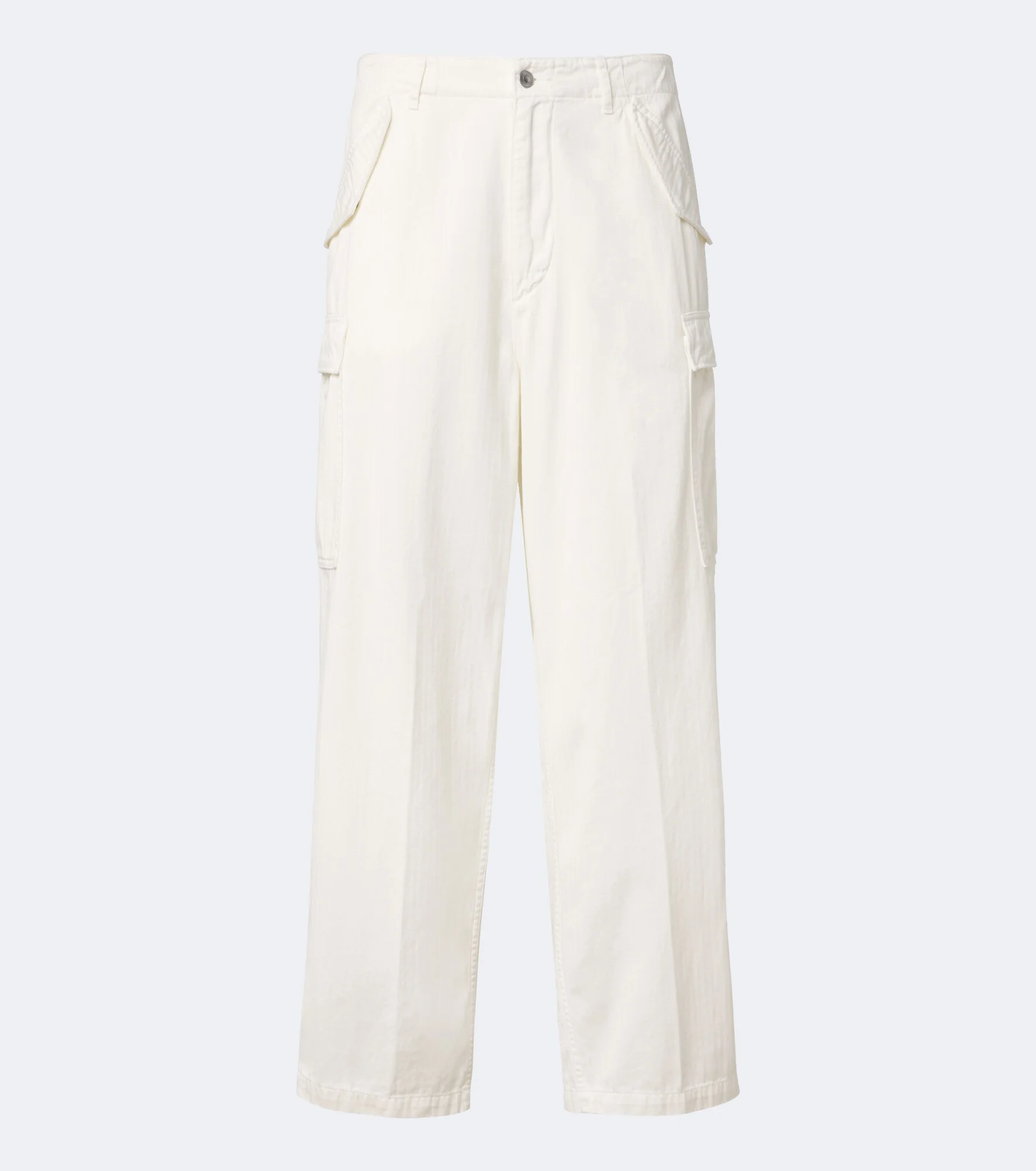 Cotton cargo pants - 1