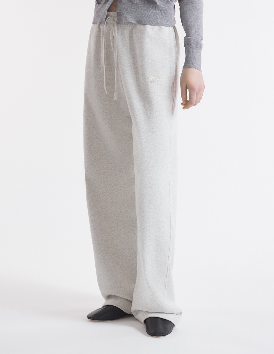BABY FOX PATCH RELAXED JOG PANTS - 3