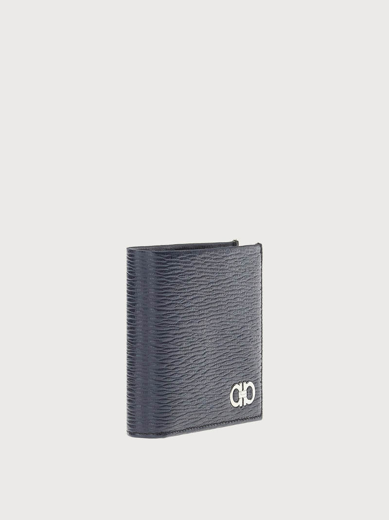 FERRAGAMO Gancini wallet with ID window outlook