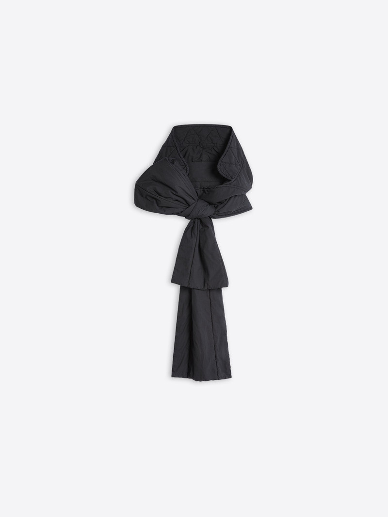HOODED COTTON SCARF 1