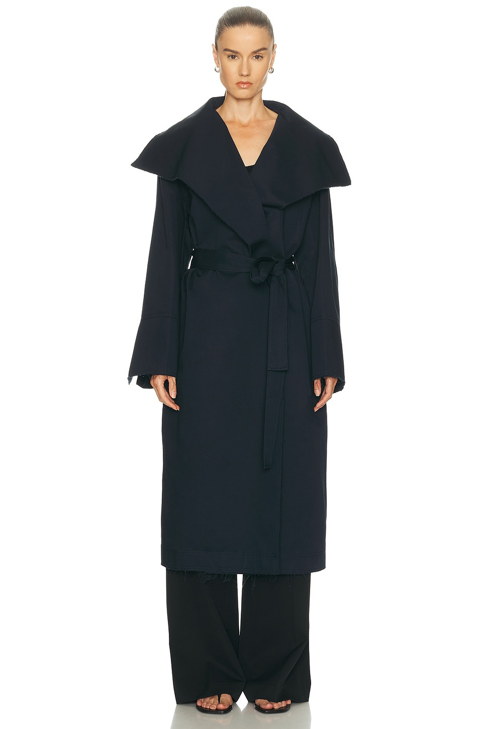 Undone Edge Trench Coat - 2