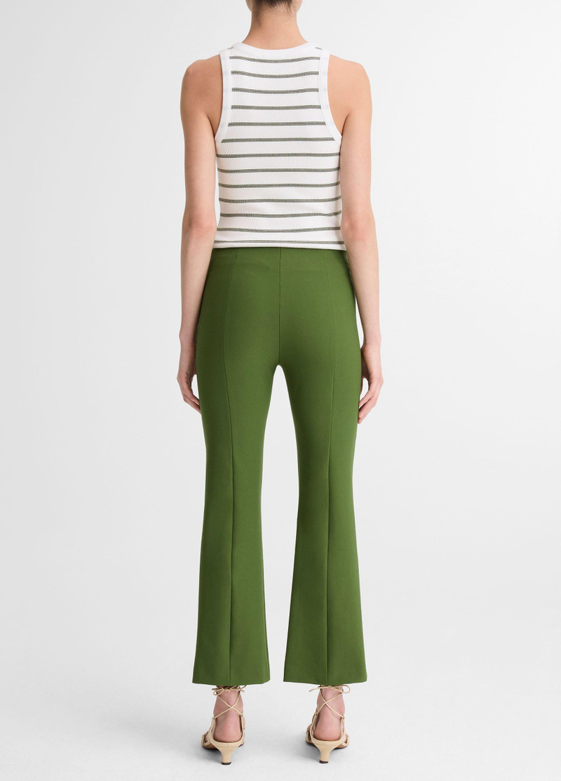 Vince Niki Mid-Rise Pintuck Crop Flare Pant outlook