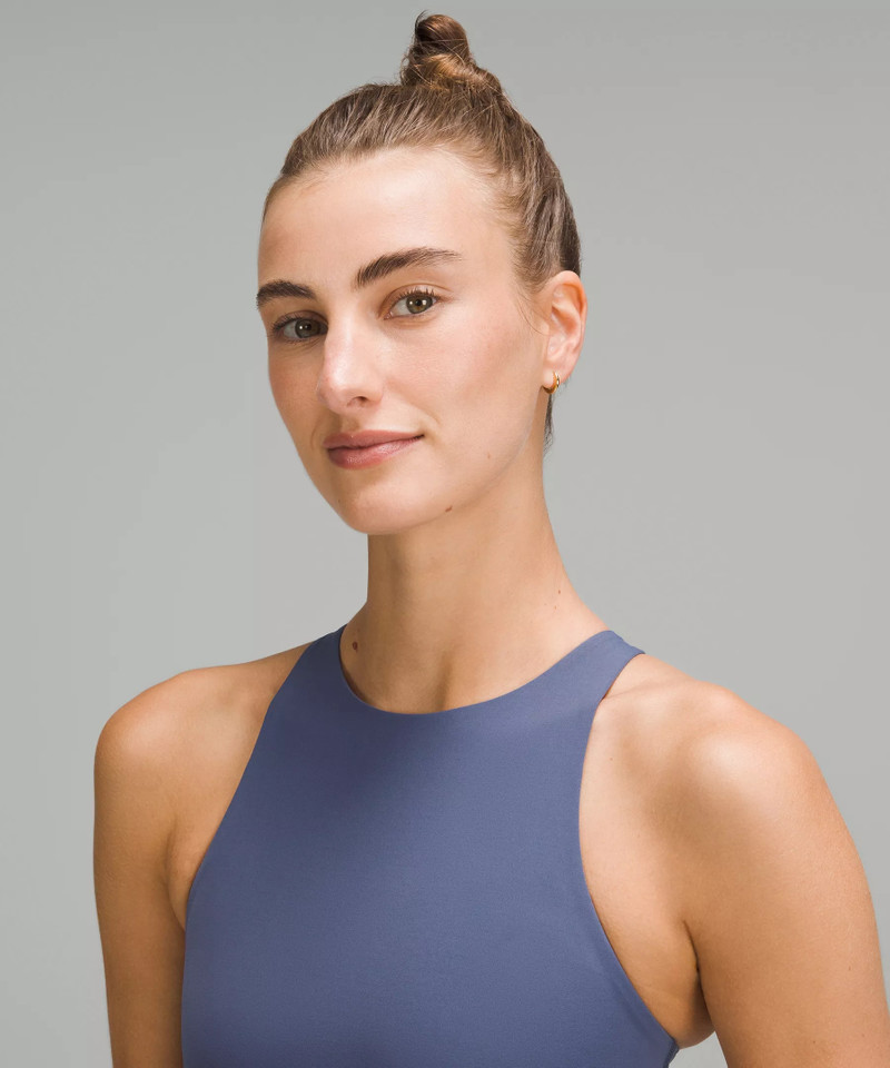 lululemon Energy High-Neck Longline Bra Medium Support, B-D Cups *Tough 4
