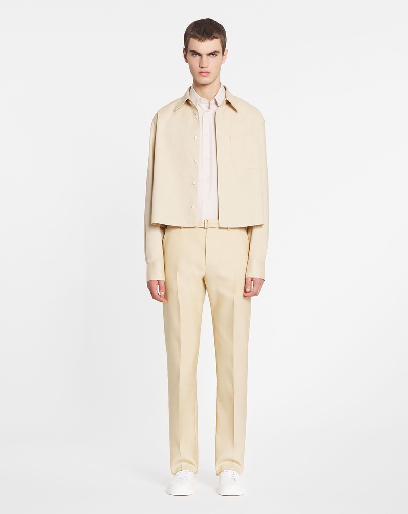 STRAIGHT-LEG PANTS WITH BELT 2