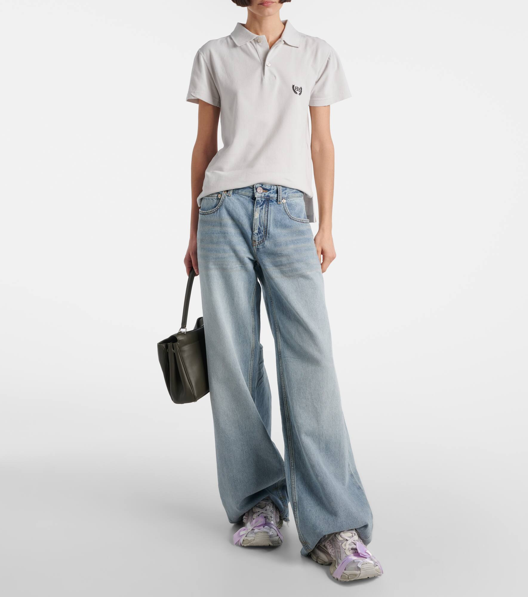 Baggy wide-leg jeans - 2