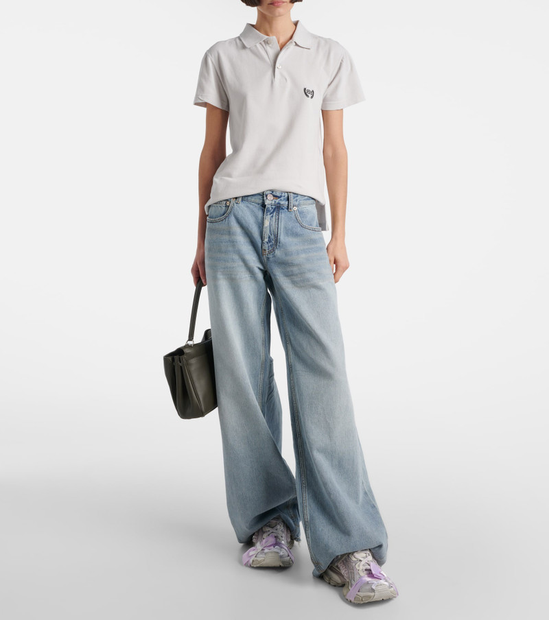 BALENCIAGA Baggy wide-leg jeans outlook