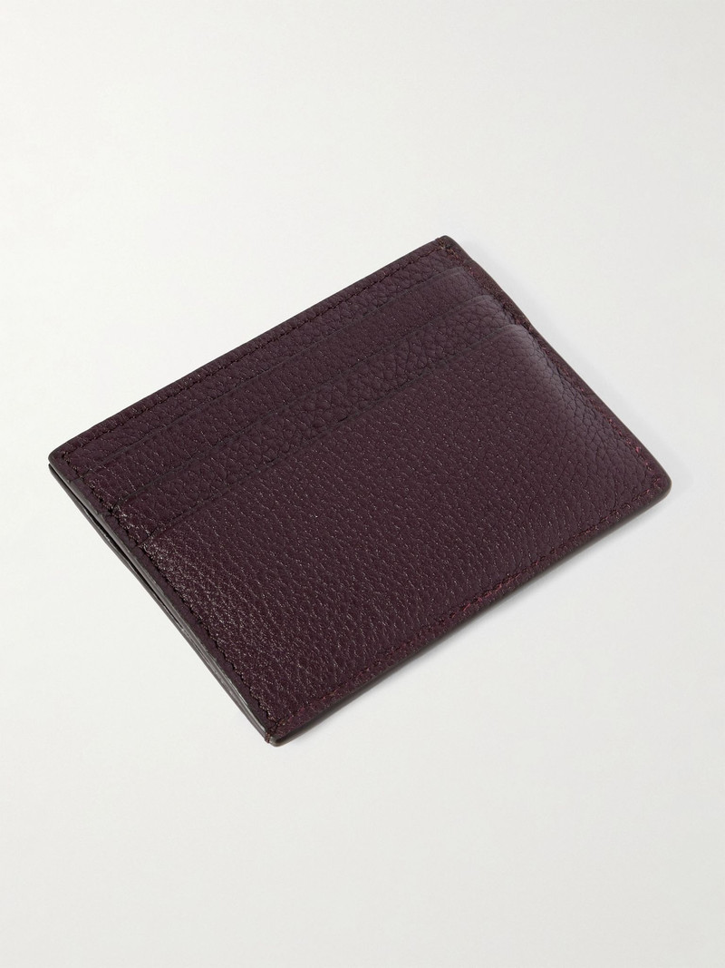 TOM FORD Full-Grain Leather Cardholder Red outlook