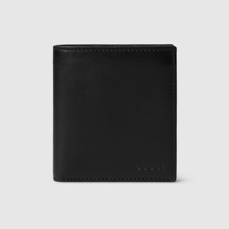 GG Emblem bi-fold embossed wallet 1