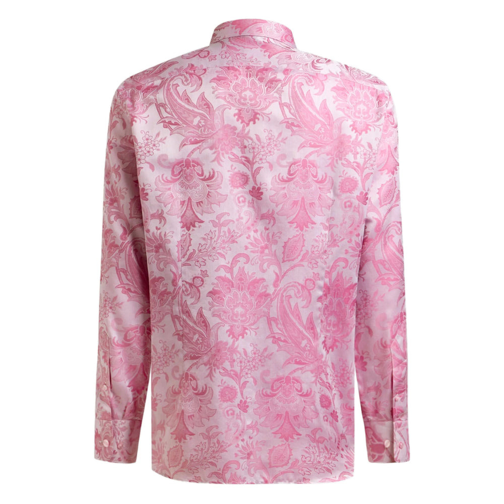 Etro Pink Shirts Men - 4